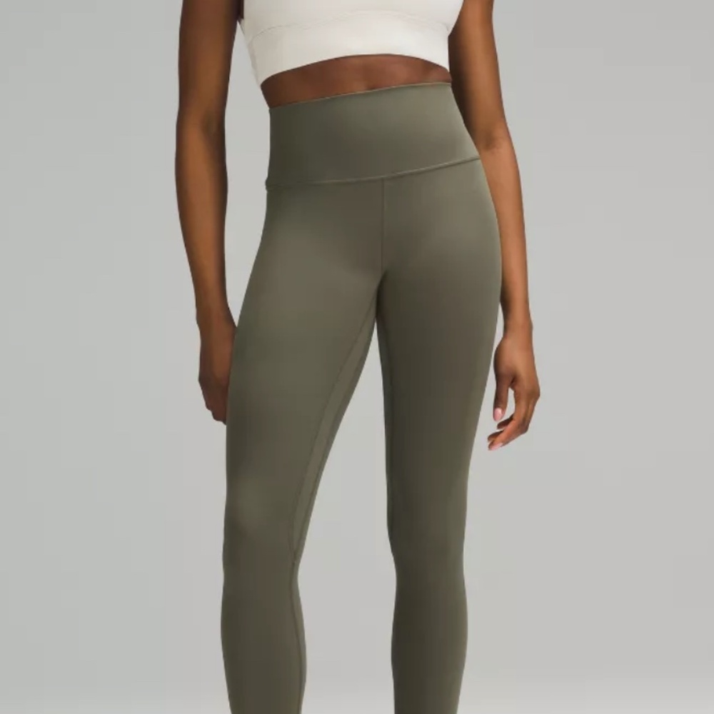 Lululemon Athleta l Align High Rise Green Leggings l Size 4
